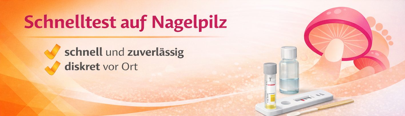 Schnelltest auf Nagelpilz – schnelle, zuverlässige und diskrete Abklärung direkt in der Fusspflegepraxis“